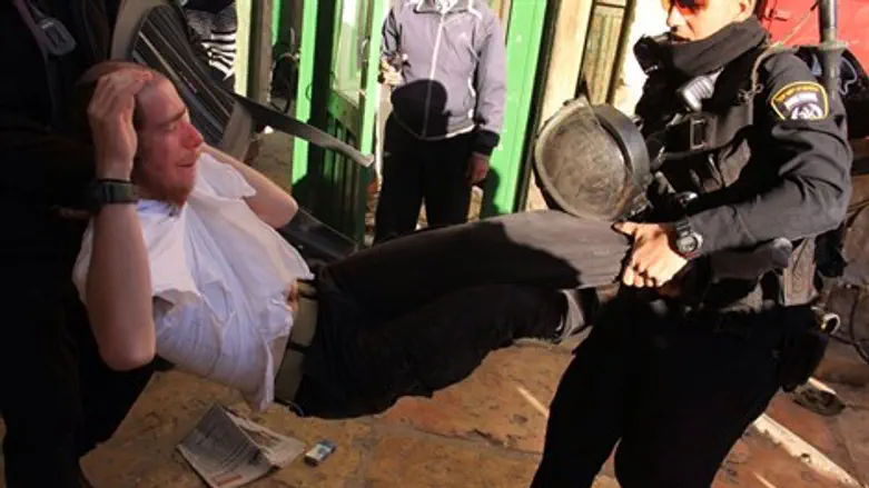 אחד מארבעת המעצרים