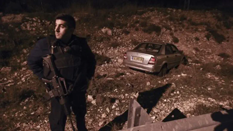 Attack near Avnei Hefetz