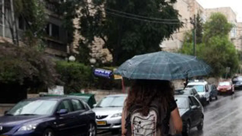 חריג. הגשם השבוע