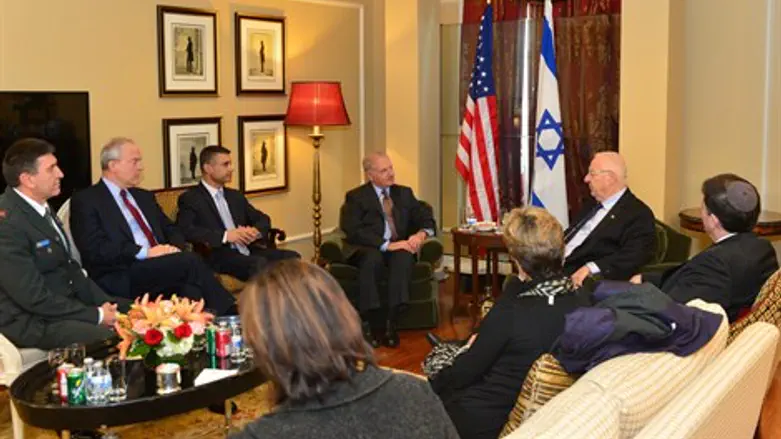ריבלין עם ראשי AIPAC