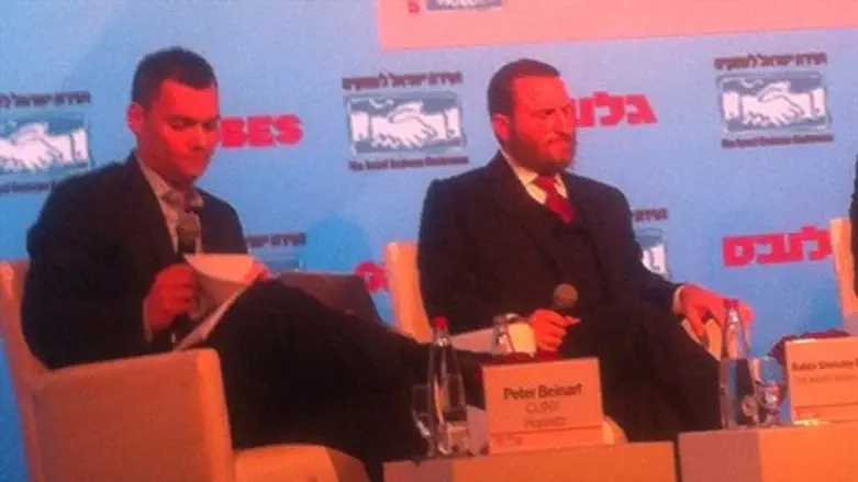 Rabbi Shmuel Boteach and Peter Beinart