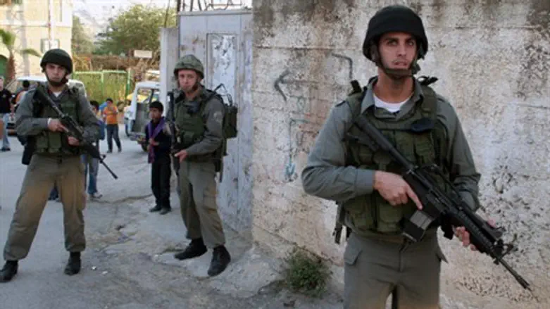 Силы ЦАХАЛа в Хевроне. Иллюстрация