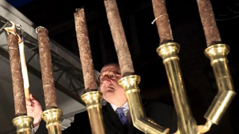 Ira Forman at protest in Szekesfehervar, Hungary