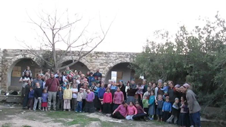 Семьи поселенцев. Иллюстрация