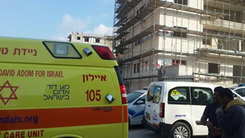 זירת הפיגוע במודיעין