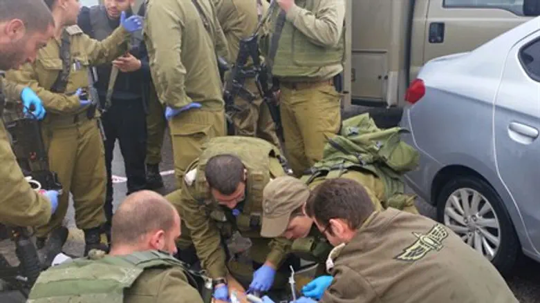 Место нападения у КПП Хавара