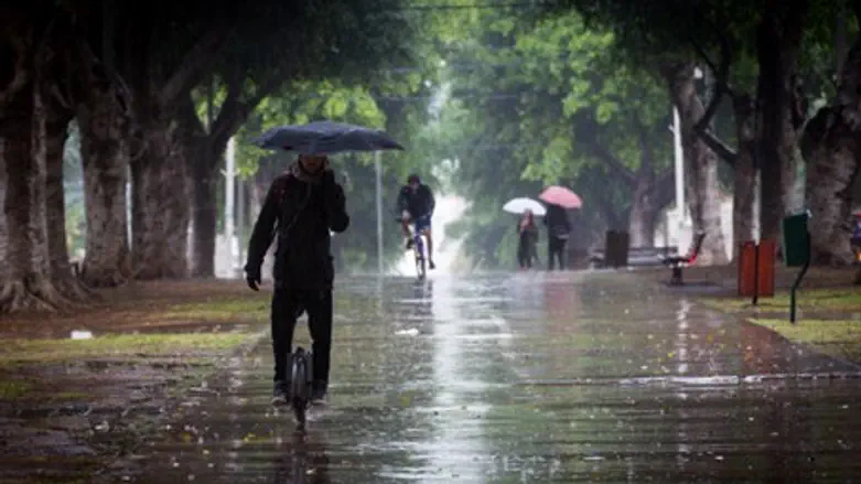 Rain, Tel Aviv