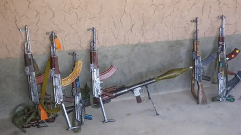 Kalashnikov assault rifles (illustration)