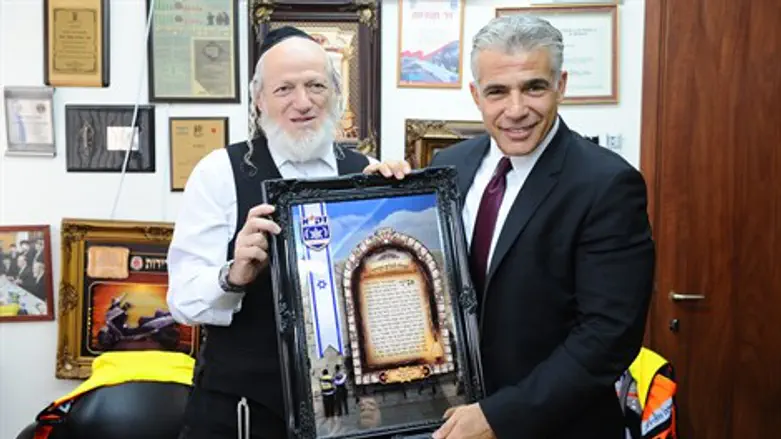 יאיר לפיד ויהודה משי זהב