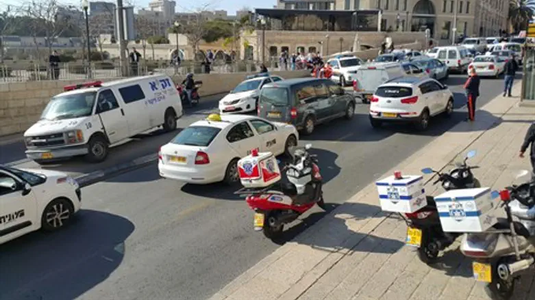 זירת הפיגוע, סמוך לשער יפו