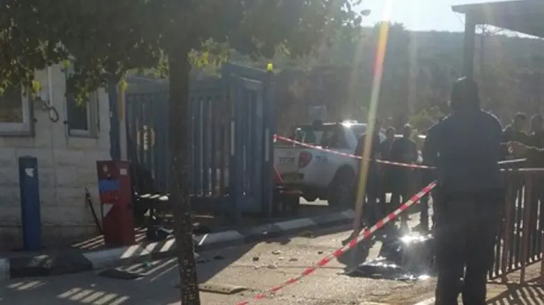 Scene of Ariel stabbing Dec. 24