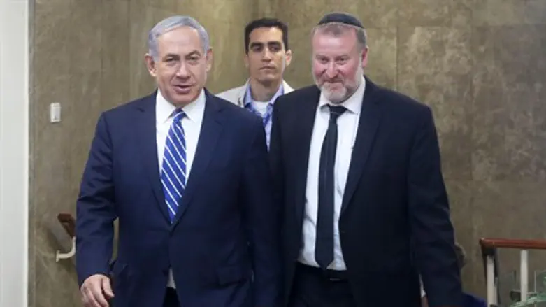 יש לקוות שיידע לצמצם את היקף התפקיד שאליו נבחר. מנדלבליט עם נתניהו