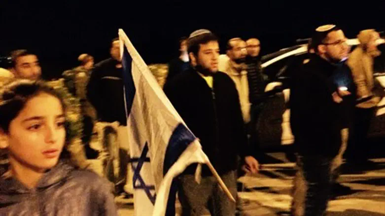 Avnei Hefetz protest