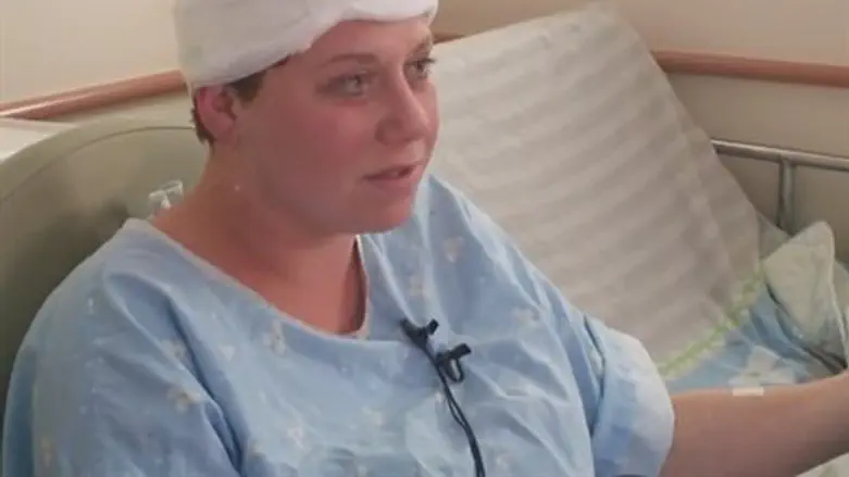 Раненая охранница Катя Сохет