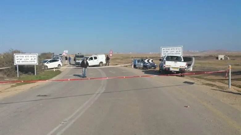 Место теракта под Хевроном