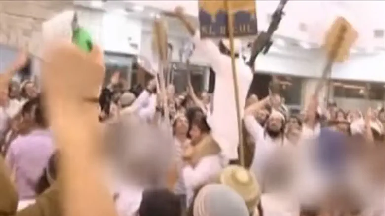 Footage from the controversial dance