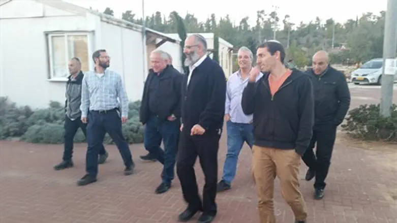 ח"כ דיכטר במכינת אלישע