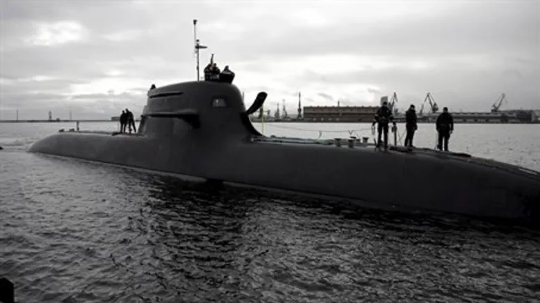 German submarine (illustration)