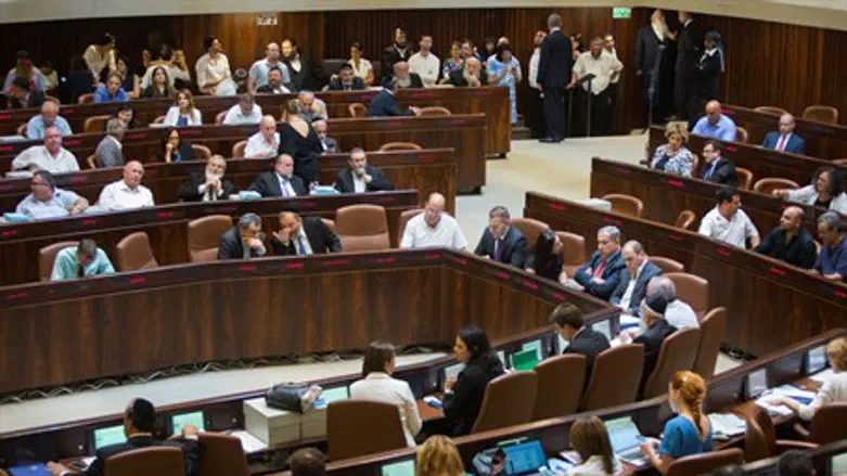  (Illustrative)View of a plenum session and vote