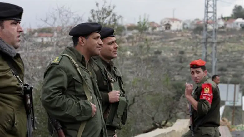 Palestinian Police officer (illustrative)