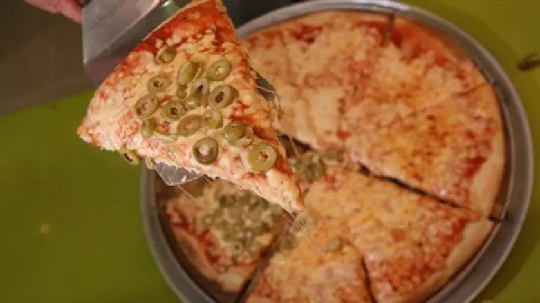 a Pie of pizza, (illustrative)