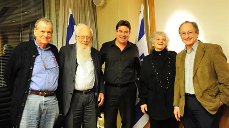 הפגישה במשרד המדע