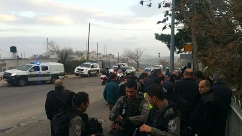 На месте теракта в Иерусалиме