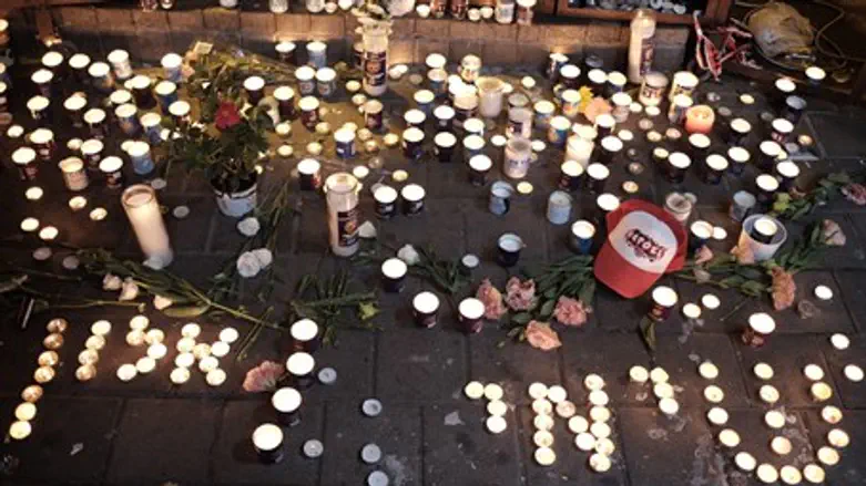 Scene of Tel Aviv shooting