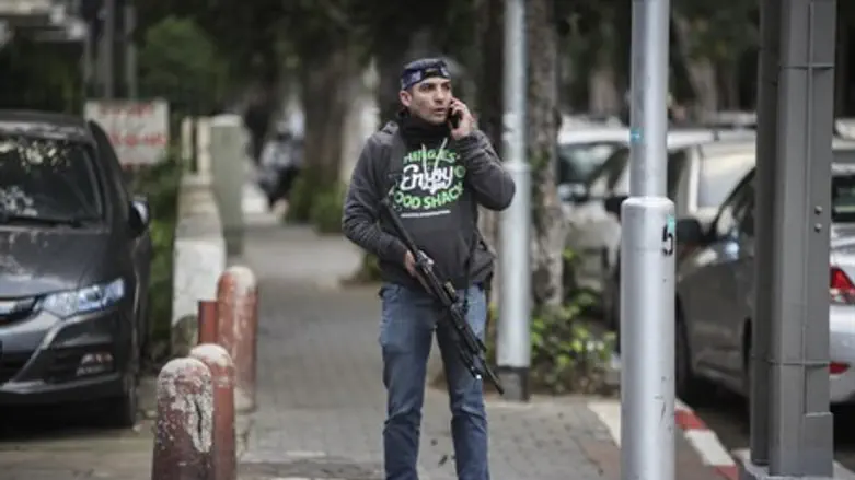 The search in Tel Aviv