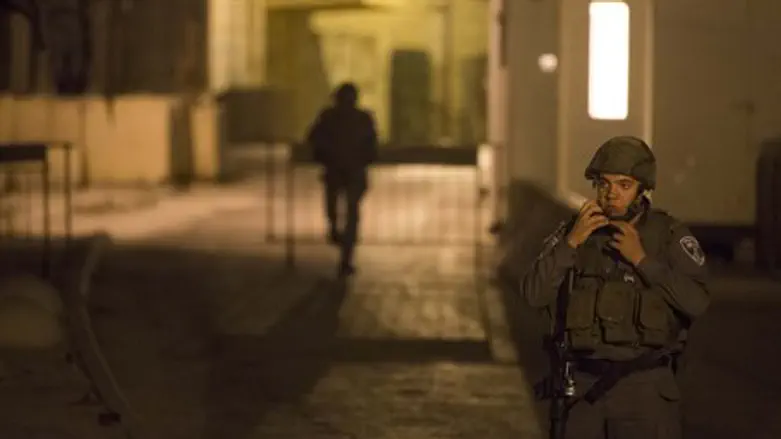 Security forces in Hevron after sniper shot dead Gal Kobi