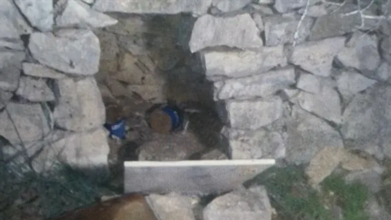 המקום שהוכן להסתרת החטוף