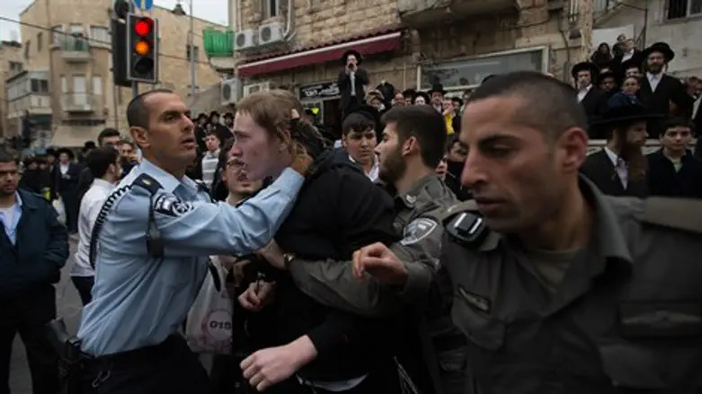 ההפגנה בכיכר השבת