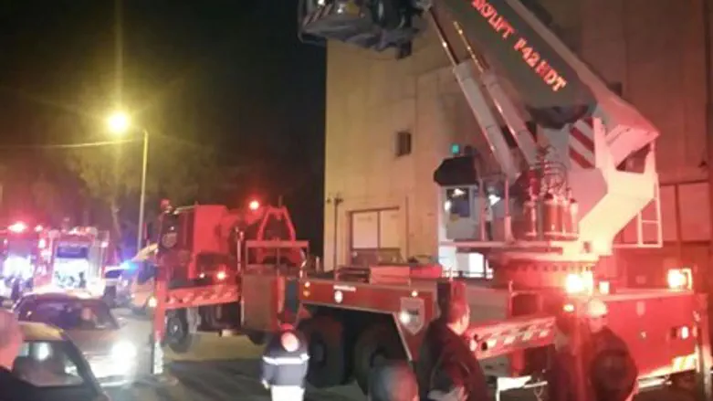 Пожар в офисе "Бецелем"