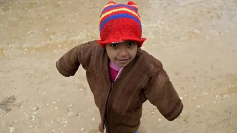 Abeer, 6, Jerjnaz camp, Idlib province, 