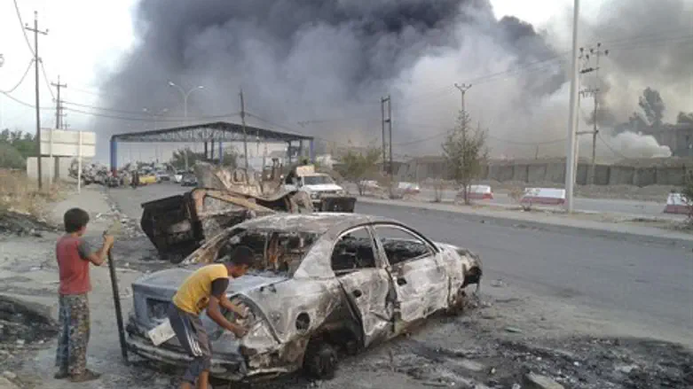 הפצצה נגד דאעש בעיראק