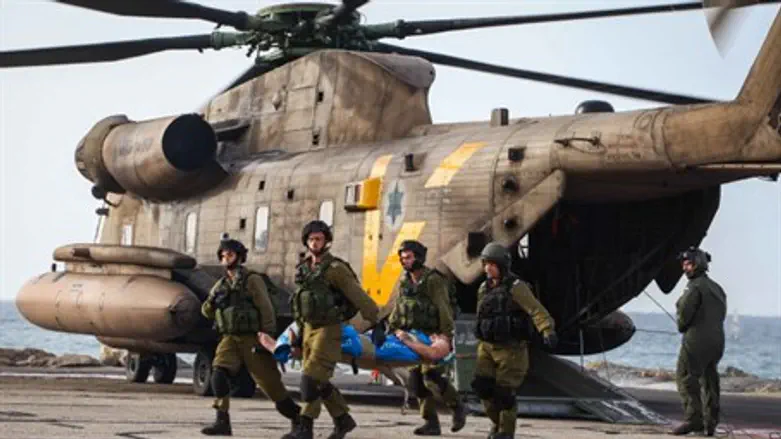 פינוי הפצועים