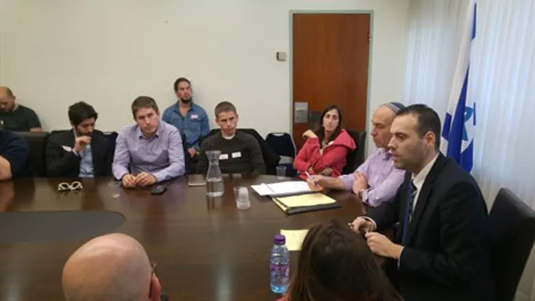 ח"כ זוהר במפגש. היום