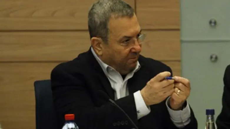 Former Defense Minister Ehud Barak