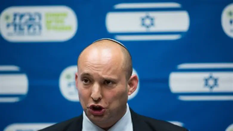 Jewish Home chairman Naftali Bennett