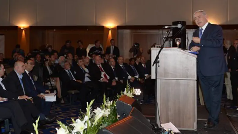 נתניהו במפגש עם הכתבים הזרים, הערב