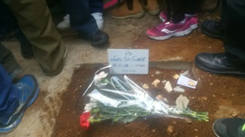 Shmuel Rada's gravesite