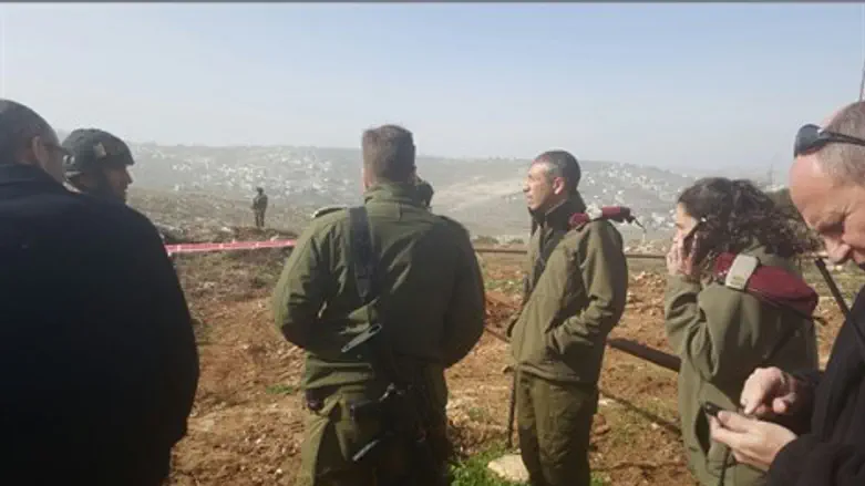 זירת הפיגוע בתקוע