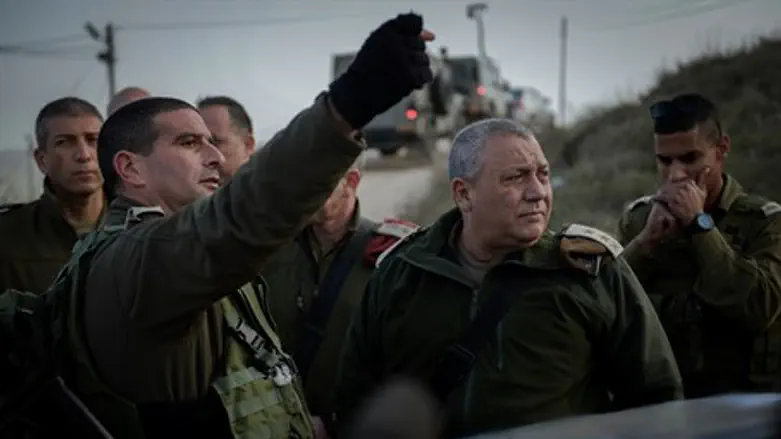 Начальник генштаба ЦАХАЛа в Отниэле