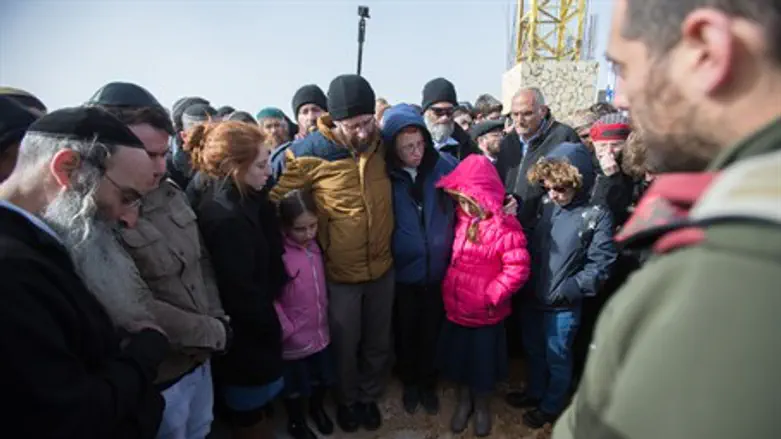 Dafna Meir's funeral