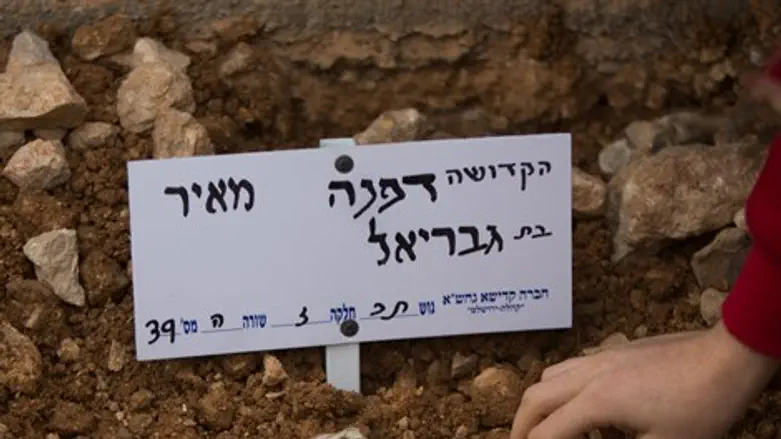 קברה של דפנה מאיר הי"ד