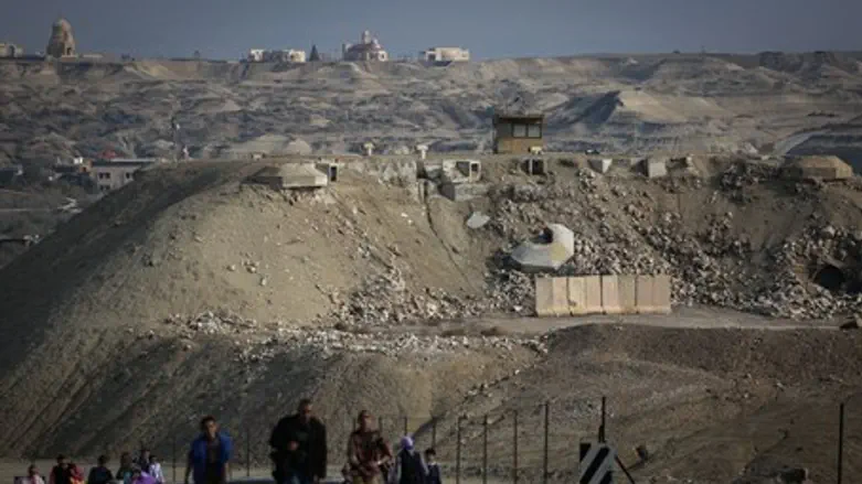 Israeli-Jordanian border (file)