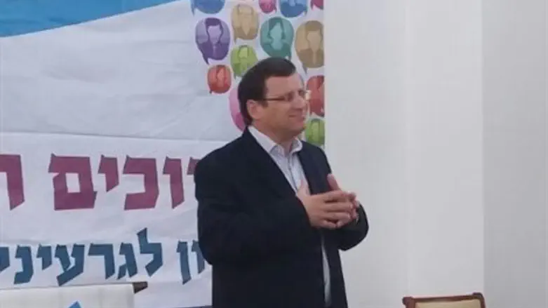 גאל גרינוולד בכנס. אתמול