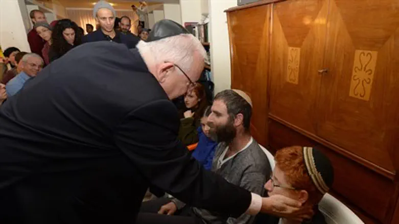 ריבלין בבית משפחת מאיר