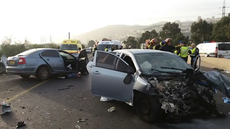 תאונות הדרכים הבוקר