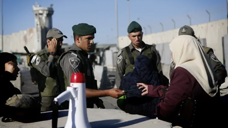 Kalandia checkpoint (file)